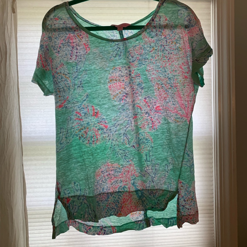 Lilly Pulitzer Linen T-Shirt
